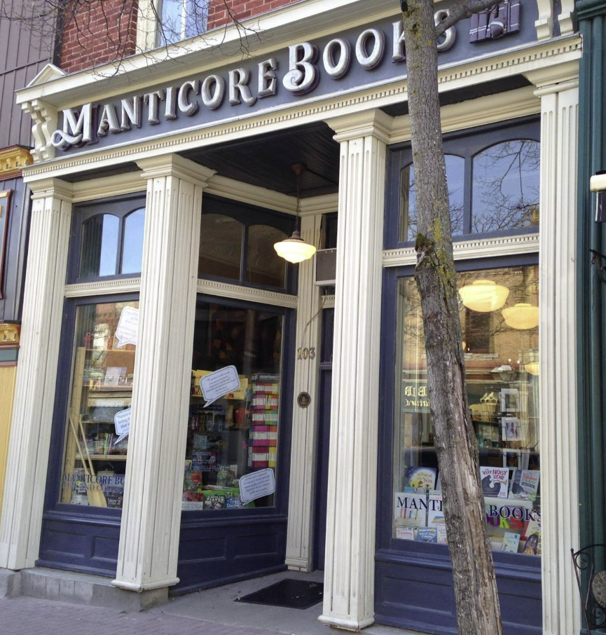 Manticore Books in Orillia, Ontario