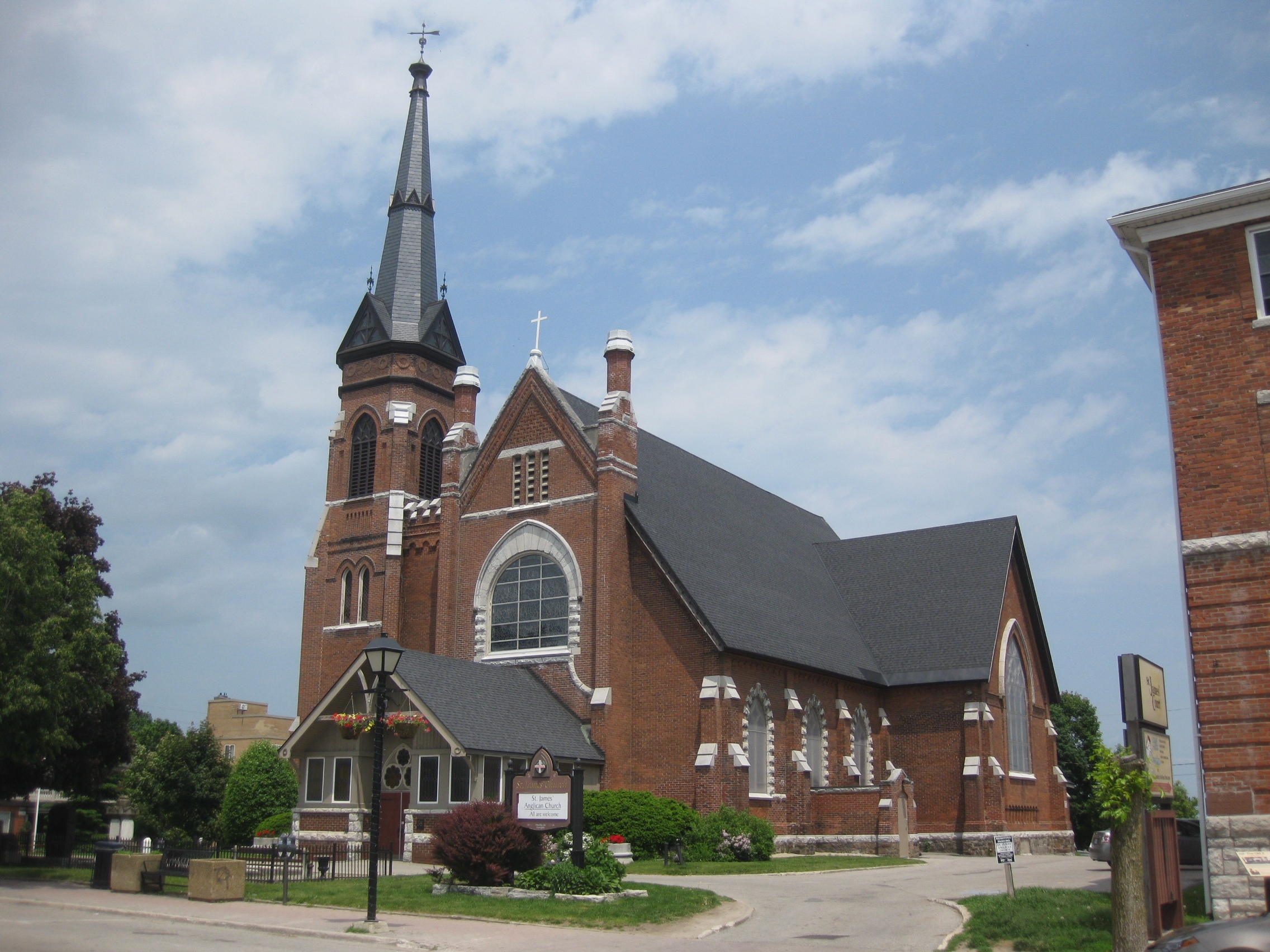 St. James Anglican Church in Orillia, Ontario
